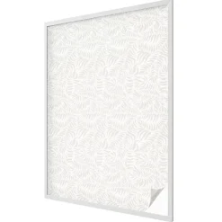 Wallfluent Film Ddépoli Autoadhésif 100x146 cm de protection d'intimité Élégance Feuillue 1 rol.- Film Occultant Pour Vitrage