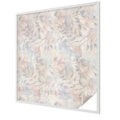 Wallfluent Film dépoli blanc adhésif 100x100 cm de protection d'intimité Effet De Changement 1 rol.- Film Occultant Pour Vitrage