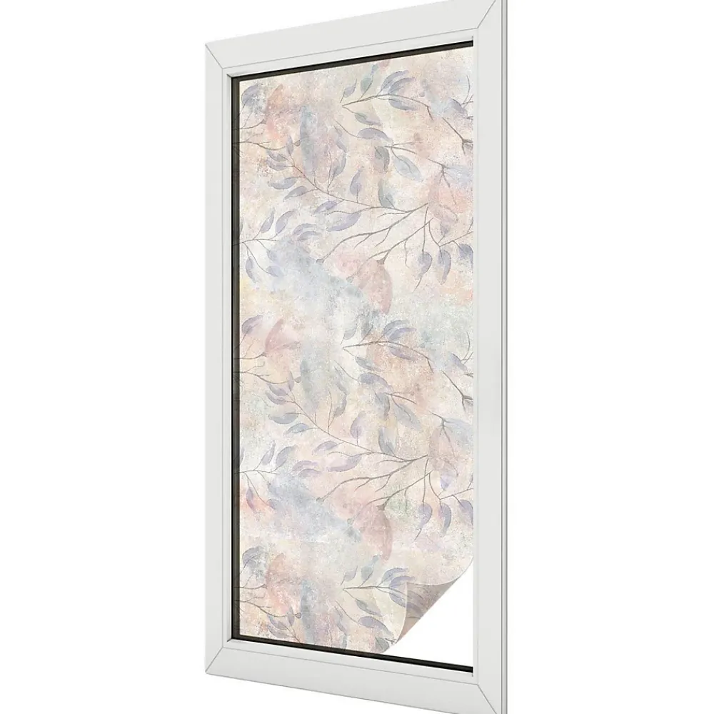Wallfluent Film Occultant Pour Vitrage<Film dépoli blanc adhésif 50x116 cm de protection d'intimité Effet De Changement 1 rol.