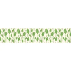 Ambiance Sticker Film Fenêtre Anti Regard Occultant - FEUILLES VERTES XL - Stickers pour Vitres & Porte de Douche - 40X200cm- Film Occultant Pour Vitrage
