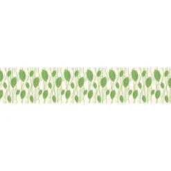 Ambiance Sticker Film Fenêtre Anti Regard Occultant - FEUILLES VERTES XL - Stickers pour Vitres & Porte de Douche - 40X200cm- Film Occultant Pour Vitrage