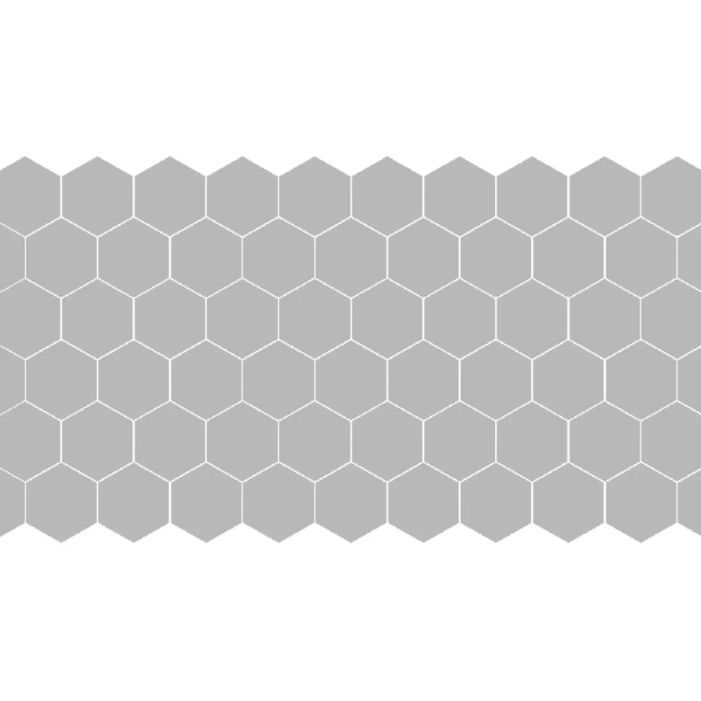 Ambiance Sticker Film Occultant Pour Vitrage<Film Fenêtre Anti Regard Occultant - HEXAGONES - Stickers pour Vitre & Porte de Douche - 50 x 90 cm -50 stickers hexagones 10x9 cm