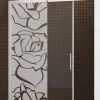 Ambiance Sticker Film Occultant Pour Vitrage<Film Fenêtre Anti Regard Occultant - ROSES - Stickers Autocollant Brise-Vue pour Vitre & Porte de Douche - 120x35cm