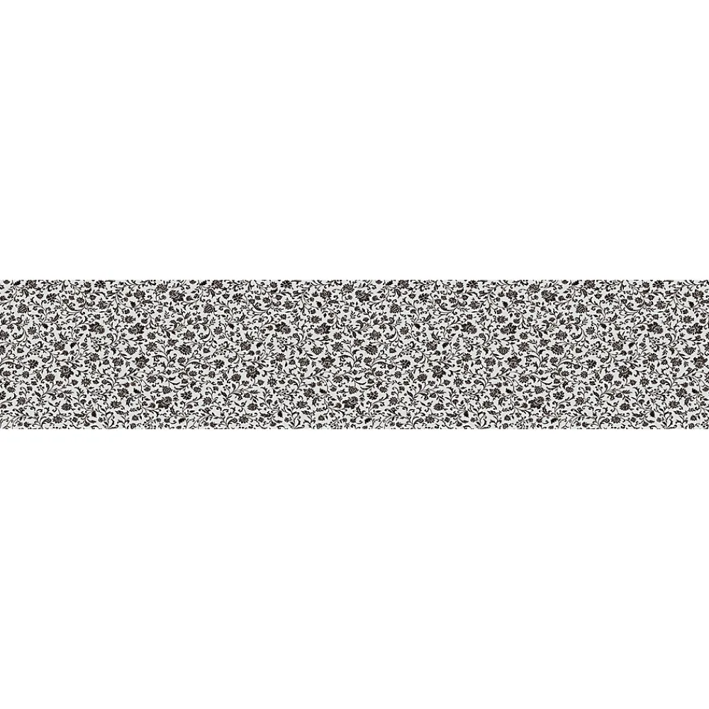 Ambiance Sticker Film Occultant Pour Vitrage<Film Fenêtre Anti Regard Occultant - FLEURS NOIR XL - Stickers pour Vitres & Porte de Douche - 40X200cm