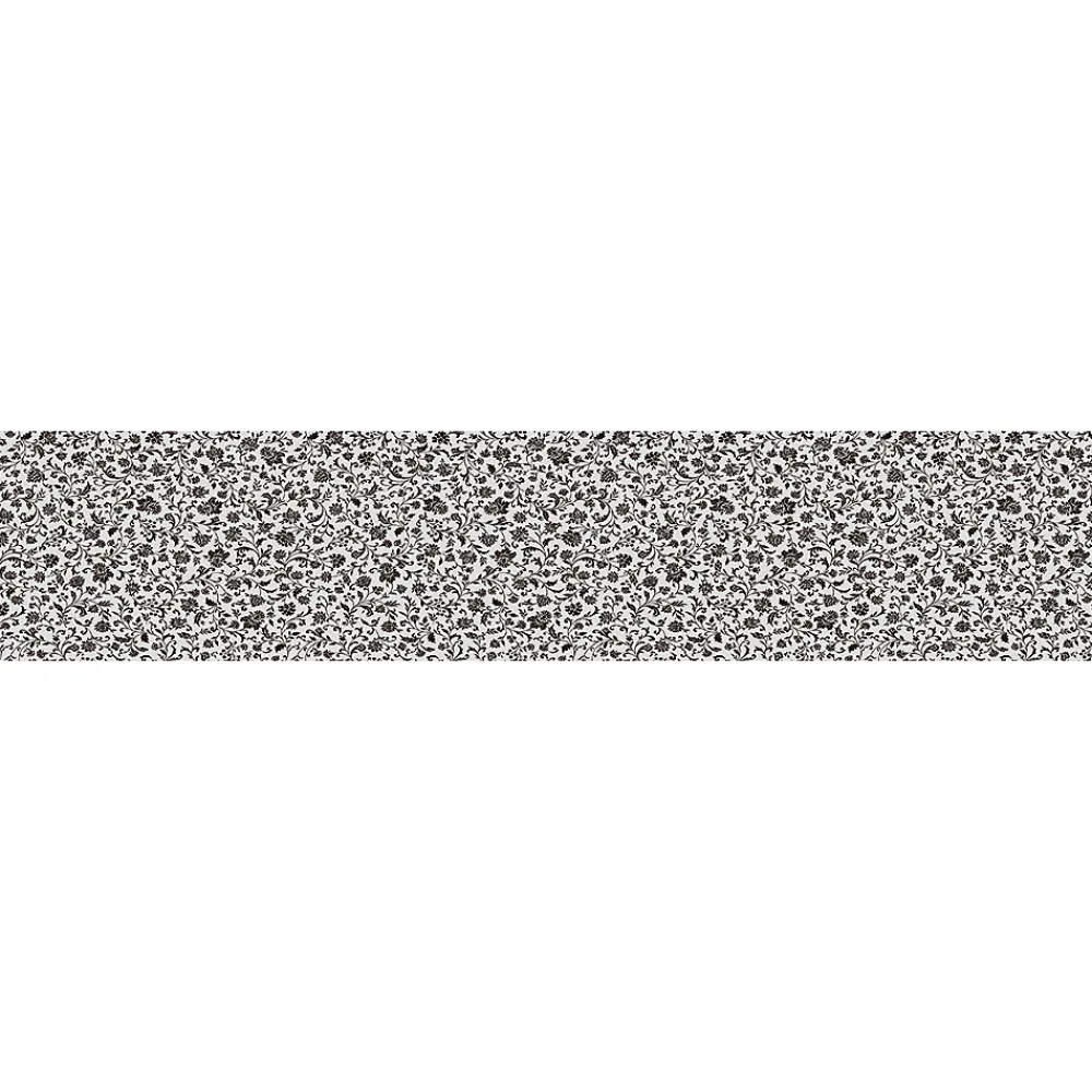 Ambiance Sticker Film Occultant Pour Vitrage<Film Fenêtre Anti Regard Occultant - FLEURS NOIR XL - Stickers pour Vitres & Porte de Douche - 40X200cm