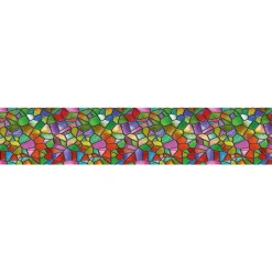 Ambiance Sticker Film Occultant Pour Vitrage<Film Fenêtre Anti Regard Occultant - VITRAIL MULTICOLOR - Stickers pour Vitres & Porte de Douche - 40x200cm