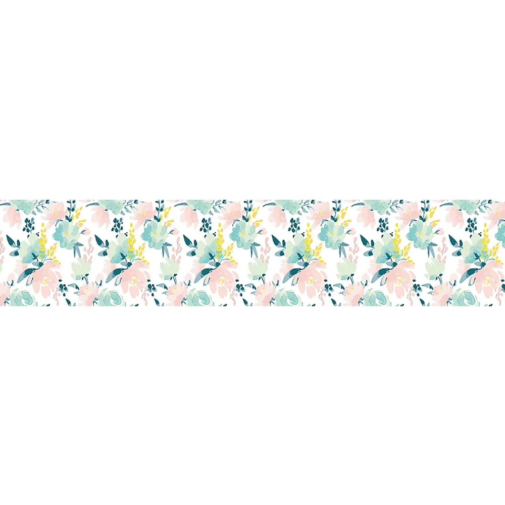 Ambiance Sticker Film Fenêtre Anti Regard Occultant - COMPOSITION FLORALE XL - Stickers pour Vitres & Porte de Douche - 40X200cm- Film Occultant Pour Vitrage