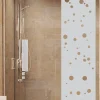 Ambiance Sticker Film Occultant Pour Vitrage<Film Fenêtre Anti Regard Occultant - PETITES BULLES - Stickers Autocollant Brise-Vue pour Vitre & Porte de Douche - 200X55cm