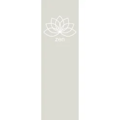 Ambiance Sticker Film Fenêtre Anti Regard Occultant - ZEN FLEUR DE LOTUS - Stickers Autocollant Brise-Vue pour Vitre & Porte de Douche - 120x35cm- Film Occultant Pour Vitrage
