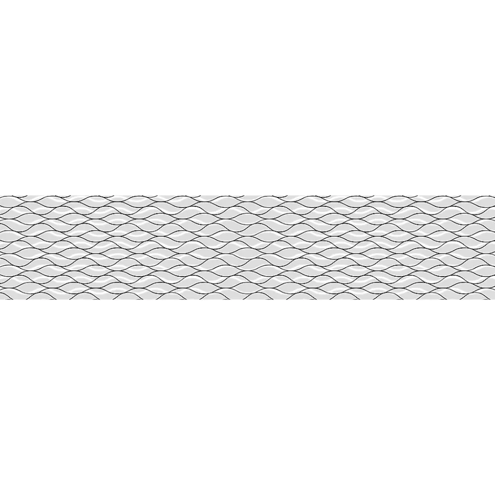 Ambiance Sticker Film Occultant Pour Vitrage<Film Fenêtre Anti Regard Occultant - VAGUES MODERNES XL - Stickers pour Vitres & Porte de Douche - 40X200cm