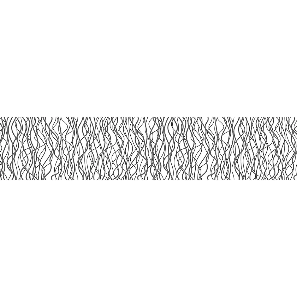 Ambiance Sticker Film Occultant Pour Vitrage<Film Fenêtre Anti Regard Occultant - LIANES SAUVAGES GRIS LONG - Stickers pour Vitres & Porte de Douche - 40X200cm