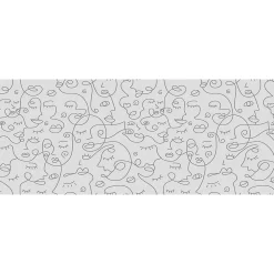 Ambiance Sticker Film Occultant Pour Vitrage<Film Fenêtre Anti Regard Occultant - VISAGES ABSTRAIT - Stickers pour Vitres & Porte de Douche - 40x100cm