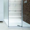 Ambiance Sticker Film Occultant Pour Vitrage<Film Fenêtre Anti Regard Occultant - DESIGN ALIGNÉ - Stickers Autocollant Brise-Vue pour Vitre & Porte de Douche - 80x45cm