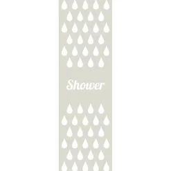 Ambiance Sticker Film Occultant Pour Vitrage<Film Fenêtre Anti Regard Occultant - SHOWER - Stickers Autocollant Brise-Vue pour Vitre & Porte de Douche - 185x55cm