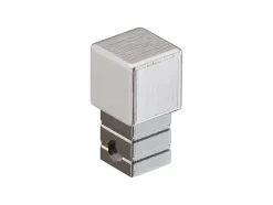 Ilcom Profilé Carrelage<Finition angulaire rectifiée PQS en acier inoxydable pour profils ArgentSatiné - 10 mm x 10 mm