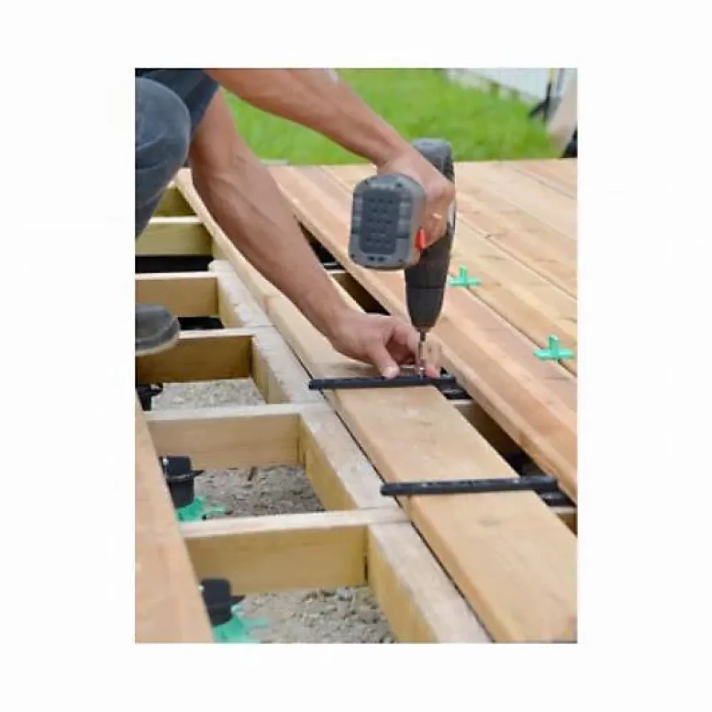 Jouplast Fixation invisible pour lame de terrasse en bois FIXEGO -- Outils Parquet Et Sol Stratifié