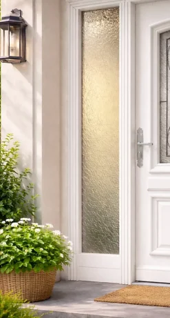 Gd Menuiseries Fenêtre Bois<Fixe Lateral Bois Exo Prepeint Blanc H215 X L40 Côte Tableau