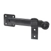 Torbel Fléau de Persienne, avec Support, Aluminium, Noir, Longueur 160, pour Volet Battant- Volet Battant