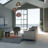Samklic Dalle Et Lame Pvc<GAMME PRO - DALLE CLIPSABLE TRÈS HAUTE RÉSISTANCE AVEC SOUS-COUCHE INTEGREE. CIMENT BEIGE-Colis individuel (2,23m²)