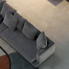 Samklic Dalle Et Lame Pvc<GAMME PRO - DALLE CLIPSABLE TRÈS HAUTE RÉSISTANCE AVEC SOUS-COUCHE INTEGREE. CIMENT BEIGE-Pack T4 (55m²)