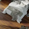 Samklic GAMME PRO - LAME CLIPSABLE TRÈS HAUTE RÉSISTANCE AVEC SOUS-COUCHE INTEGREE. NOYER NATUREL - Pack T2 (39m²)- Dalle Et Lame Pvc