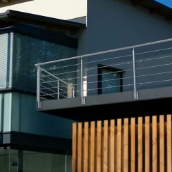 Kordo Garde-Corps, Balustrade<Garde-corps inox gris pose latérale, Inoca