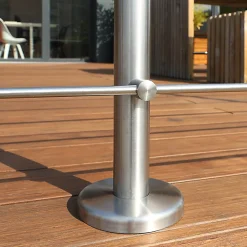 Kordo Garde-corps inox gris pose à plat, Inoca- Garde-Corps, Balustrade