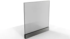 Home mat Garde-corps verre - Aluminium - Pose à la française au ML- Garde-Corps, Balustrade