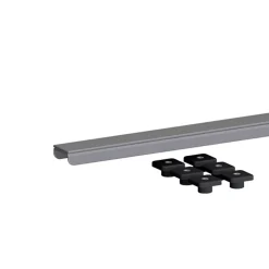 Sopro Grille pleine design pour siphon écoulement linéaire -- Outils Du Carreleur