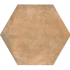 Lux Mosaic Grès Cérame Premium Format 56x48,5 Intérieur/Extérieur Parma Terra Hexagonal Effet Terre Cuite- Carrelage Extérieur Et Terrasse