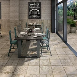 Lux Mosaic Carrelage Extérieur Et Terrasse<Grès Cérame Premium Format 33x33 Intérieur/Extérieur Loire Mix Carré Effet Pierre