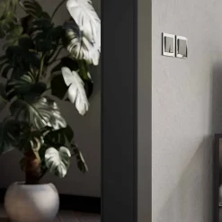 Coulicool Bloc Porte<Habillage de Cloison 1 m - Noir