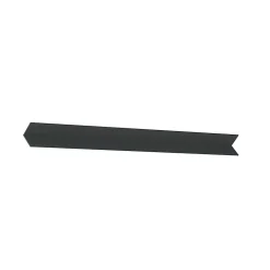GoodHome Habillage pour fenêtre et baie coulissante alu gris 35 x 35 mm- Accessoire Pour Fenêtre