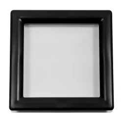 GoodHome Accessoire Pour Porte De Garage<Hublot pour porte de garage carré en PVC noir l.29 x H.29 cm
