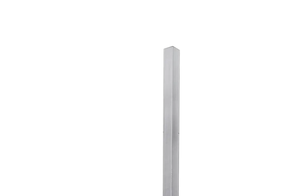 Ilcom Profilé Carrelage<Profilé décoratif Li Angle intérieur en acier inoxydable Argent satiné - 10 mm x 2700 mm x 0,65 ep.