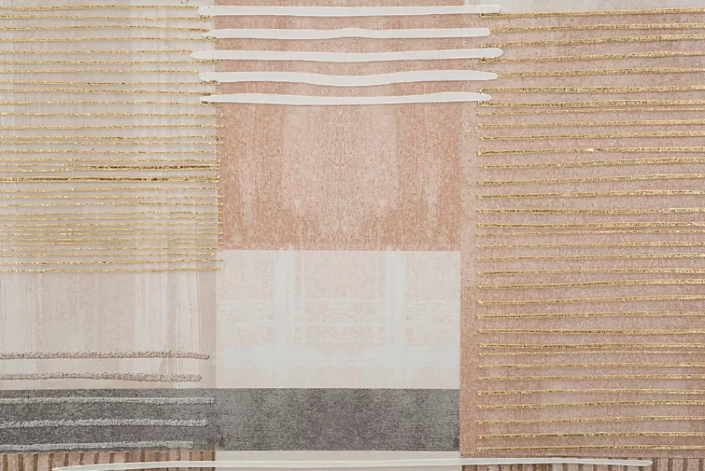 Mauro Ferretti Impression sur toile avec cadre 60x3x60 cm- Panneau Tasseau Bois