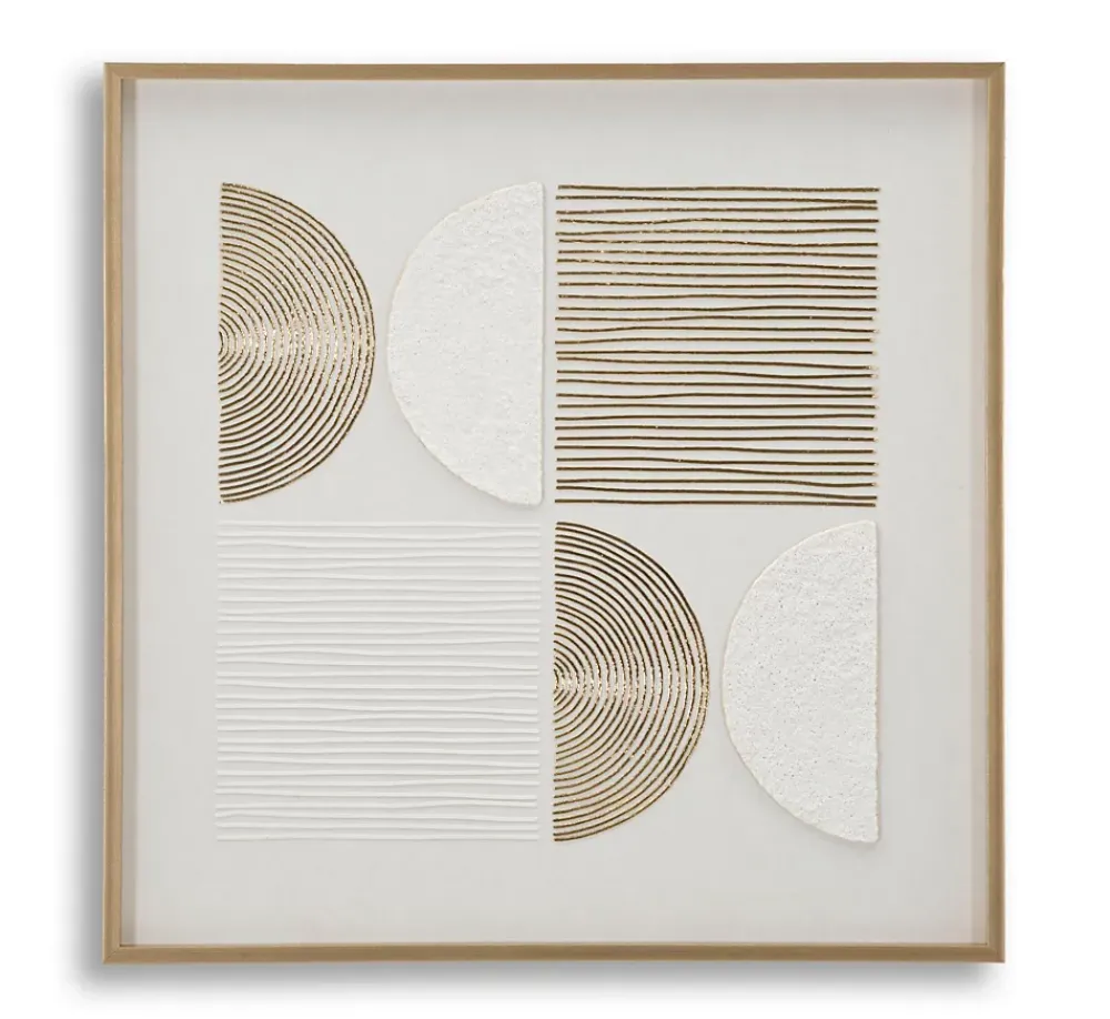 Mauro Ferretti Impression sur toile avec cadre 60x3x60 cm- Panneau Tasseau Bois