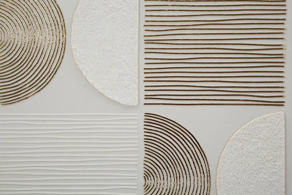 Mauro Ferretti Impression sur toile avec cadre 60x3x60 cm- Panneau Tasseau Bois