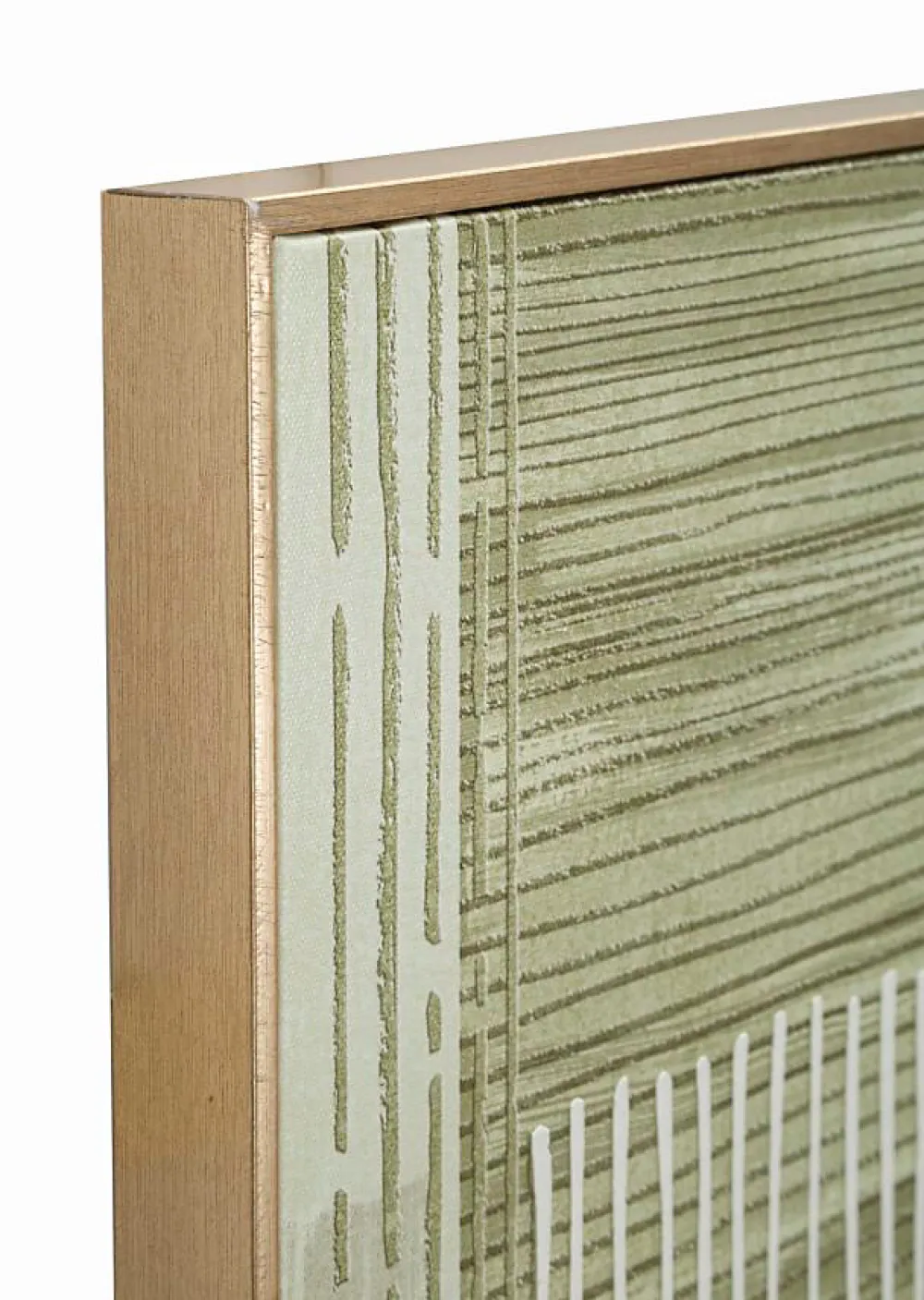 Mauro Ferretti Impression sur toile avec cadre 60x3x60 cm- Panneau Tasseau Bois