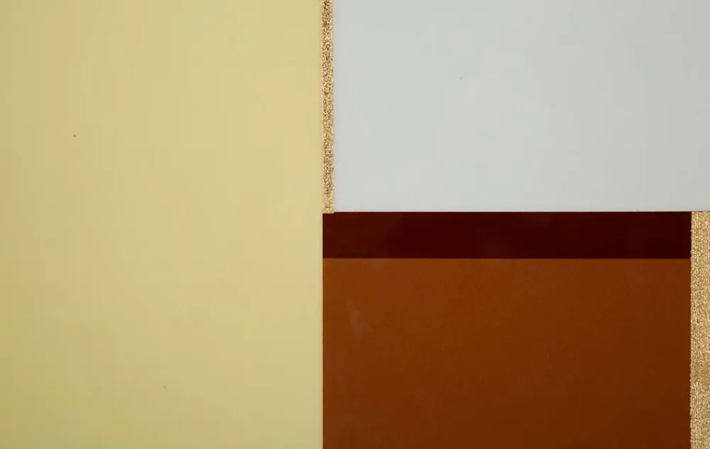Mauro Ferretti Impression sur toile laquée avec cadre acrylique cm 60x3,3x80- Panneau Tasseau Bois