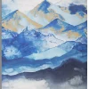Mauro Ferretti Impression sur toile multicolore paysage cm 80x3x120- Panneau Tasseau Bois