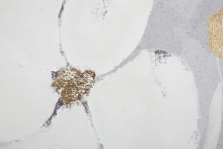Mauro Ferretti Impression sur toile multicolore fleur cm 80x3x120- Panneau Tasseau Bois