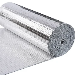 Vounot Isolant thermique a bulle double couche aluminium radiateur reflecteur 0.6x20m- Accessoire Pour Fenêtre