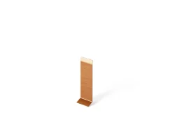Ilcom Plinthe Pour Parquet Et Stratifié<Jeu FI en acier inoxydable pour plinthe Cuivre satiné - 60mm x 30mm x 12mm