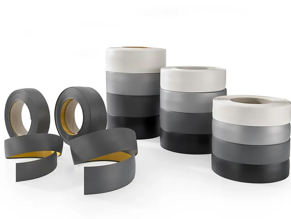Quest Plinthe Pour Sol En Vinyle Et Pvc<Joint de dilatation en PVC 40x40mm, 5m flexible, bande de dilatation pour tous types de surfaces, noir
