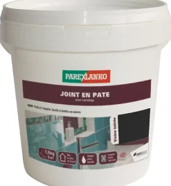 Parexlanko Joint en pâte 1,5 kg nero- Joint Carrelage Mural