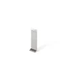 Ilcom Plinthe Pour Parquet Et Stratifié<Joint FI en acier inoxydable pour plinthe Argent poli - 100mm x 30mm x 12mm