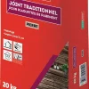 Parexlanko Joint pour plaquettes de parement intérieur et extérieur pierre poudre 20kg- Plaquette De Parement|Plaquette De Parement