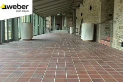 Weber Saint-Gobain Joint sol intérieur et extérieur gris ciment Weber 25kg- Joint Carrelage Sol