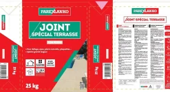 Parexlanko Joint Carrelage Sol<Joint spécial terrasse ton pierre 25 kg